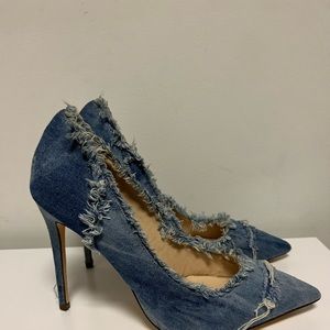 Denim Heels